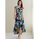 Выкройка: Misses` Dress, Butterick B6757 