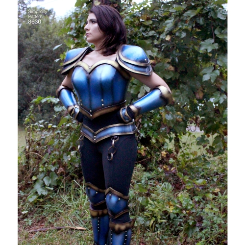 Naiste Cosplay soomusrüü, Simplicity Pattern #8630 