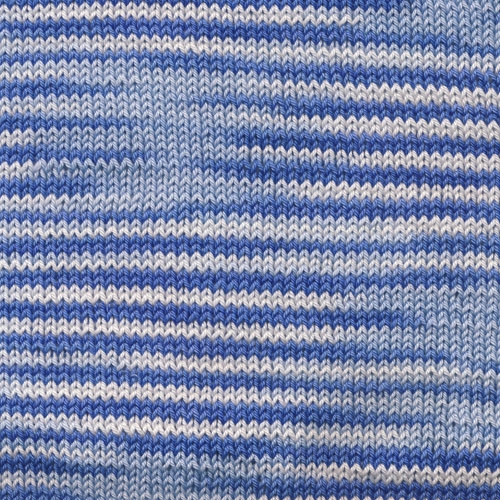 Puuvillane lõng Almina, Almina Cotton Yarn, Madame Tricote , 50 g = 170 m Näidis on kootud varrastel Nr.2,5.