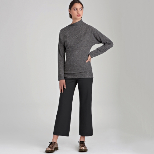 Naiste trikoo-topid, püksid ja seelik, Simplicity Pattern #S9017 