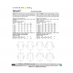 Выкройка: Misses` Top, Butterick B6687 