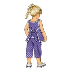 Выкройка: Children`s, sizes: Girls` Top, Dress, Pants and Hat, Butterick B5019 