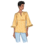 Выкройка: Misses` Top, Butterick B6688 