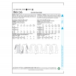 Выкройка: Misses` Tunic, Butterick B6136 