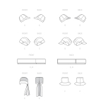 Simplicity Sewing Pattern S9491 Chemo Head Coverings 