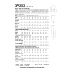 Sewing patterns Simplicity S9383 Misses` Jacket, Knit Top and Pants 