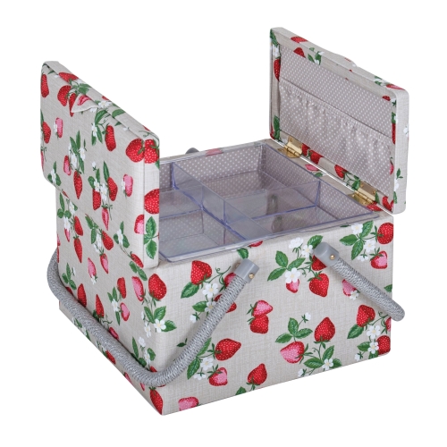 Tilaava tarvikelokero Strawberry Greenhouse, 25 x 25 x 17cm. HobbyGift MRLTLE.642  