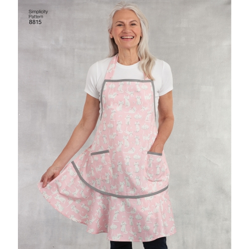 Laste ja naiste põll, suurused: A (S - L / S - L), Simplicity Pattern #8815 