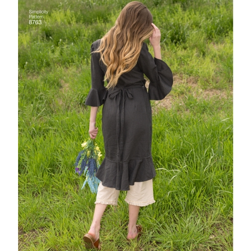 Naiste põll kleit, Simplicity Pattern #8763 