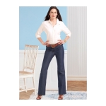 Выкройка: Misses` & Women`s Straight-Leg or Boot Cut Jeans, Butterick, B6840 