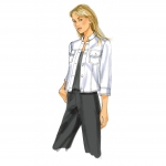 Ompelukaavat: Misses` Jacket, Butterick B5616 