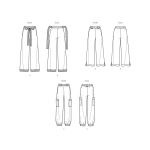 Simplicity lõikekomplekt S9785 MISSES` PANTS, SS9785 