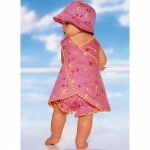 Sewing Pattern: Beebide` Romper, Jumper, Panties and Hat, Butterick B5625 