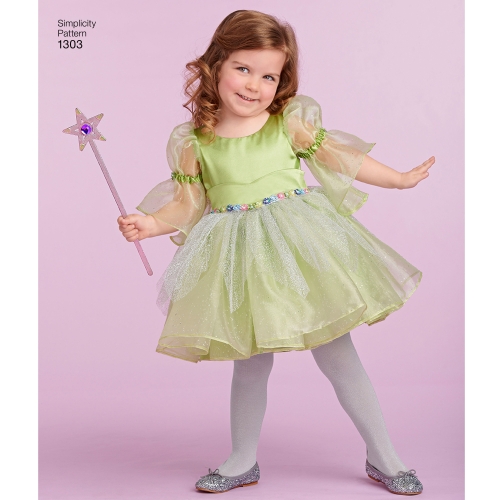 Väikelaste ja laste kostüümid, Simplicity Pattern #1303 