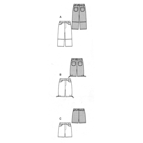 Püksid 92 - 116 cm, Pants, Burda 9793 