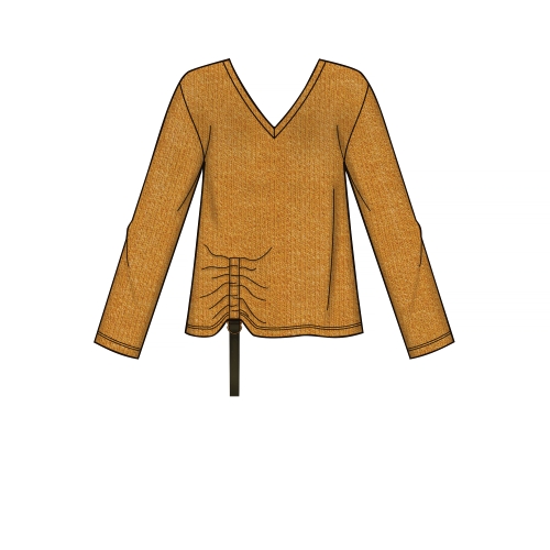 Naiste trikoo sviiter-topid variatsioonidega, Simplicity Pattern #S8950 