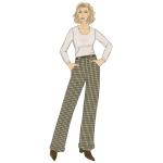 Выкройка: Misses`, sizes: Misses` Petite Pants, Sash & Belt, Butterick B6715 