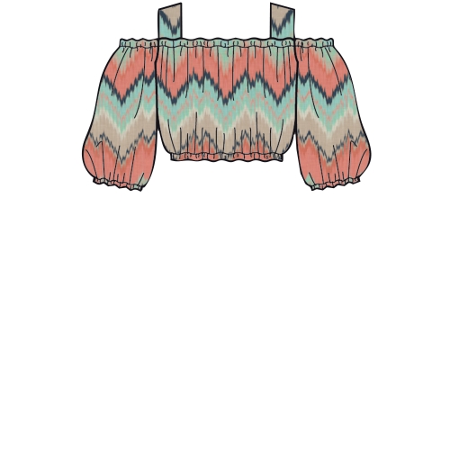 Laste ja tüdrukute topid, püksid ja shortsid, Simplicity Pattern #S8936 