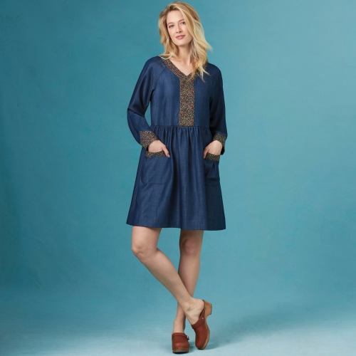 Naiste taskutega kleidid, Simplicity Pattern #S8984 