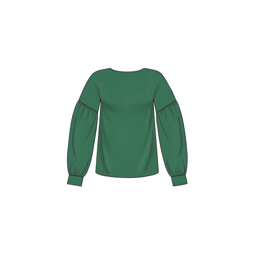 Vaiste topid varruka variatsioonidega, Simplicity Pattern #S8987 