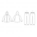 Выкройка: Miss, sizes: Women`s Jacket and Pants, Butterick B6533 