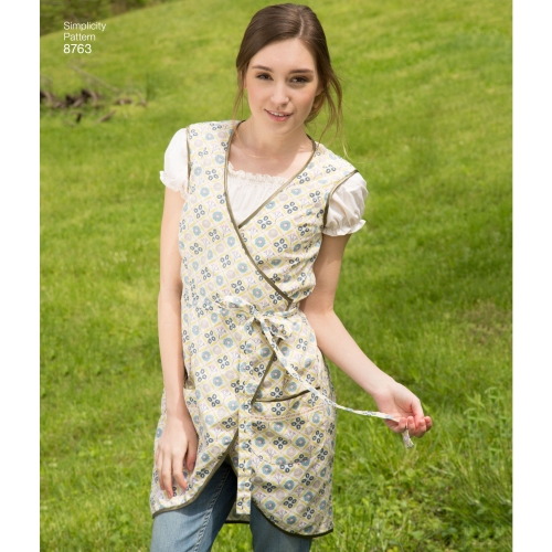 Naiste põll kleit, Simplicity Pattern #8763 