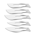 Replacement Curved Surgical Blades, 5 pcs, No.20 