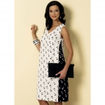 Выкройка: Misses` Pullover V-Neck Dresses, Butterick B6317 