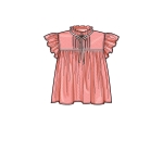 Simplicity Pattern Misses´ Tops, A (4-6-8-10-12-14-16), SS9546 