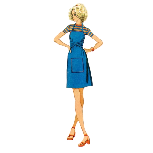Simplicity lõikekomplekt S9739 MISSES` BACK-WRAP DRESS AND JUMPER IN TWO LENGTHS, SS9739A 