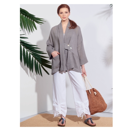 Naiste jakid ja vest, suurused: XS-S-M-L-XL, Simplicity Pattern #S8917 