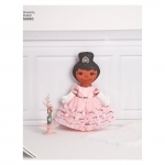 Tuffed Dolls, Sizes: OS (ONE SIZE), Simplicity Pattern #S8863 