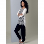 Выкройка: Misses` Tunic and Pants, Butterick B6294 