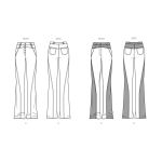 Simplicity lõikekomplekt S9892 MISSES` JEANS, SS9892 