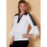 Выкройка: Misses` Top, Butterick B6666 
