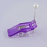 Fabric clips with seam measurements, hanging clips with hole, tensioning clips, 35 x 12 mm 