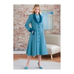 Выкройка: Misses` and Women`s Coat and Dress, Butterick, B6868 