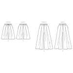 Выкройка: Misses`, sizes: Women`s Culottes, Butterick B6223 