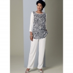 Выкройка: Misses` Tunic and Pants, Butterick B6294 