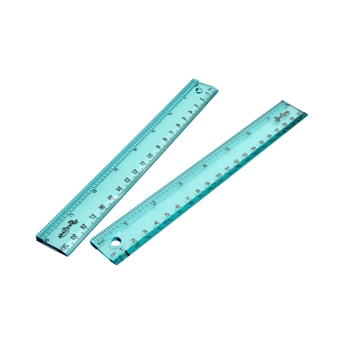 Läbipaistev joonlaud sinine 20.3 x 2.54cm, Sew Easy NL4210 