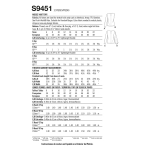 Simplicity Sewing Pattern S9451 Misses` Knit Tops 