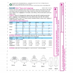 Выкройка: Girls` Tops and Leggings, Kwik Sew K4129 