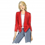 Выкройка: Misses` Vest and Jacket, Butterick B5928 