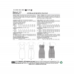 Ompelukaavat: Misses` Dress, Butterick B6627 