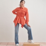 Simplicity lõikekomplekt S9821 MISSES` BLOUSE WITH COLLAR, SLEEVE AND HEMLINE VARIATIONS, SS9821 