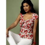 Выкройка: Misses` Blouse, Butterick B6217 