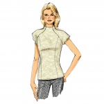 Выкройка: Misses` Top, Butterick B6134 
