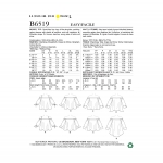 Выкройка: Misses` Off-the-Shoulder Top, Butterick B6519 