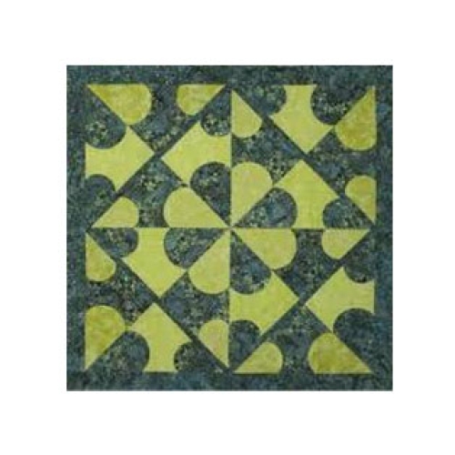Lapitehnika ja -teppimis-šabloonid, Carefree Curves Collection, Clover (Japan) 9578 