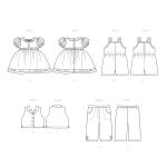 Simplicity lõikekomplekt 18` Doll Clothes SS9534OS 